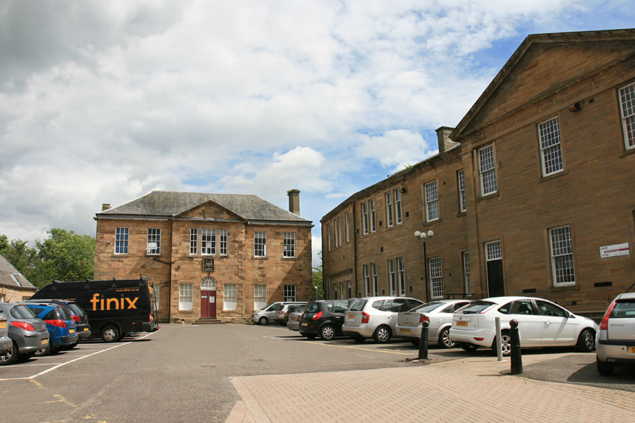 Cupar Castle (site of) Castle in Cupar, Fife Stravaiging around